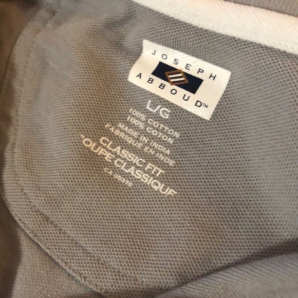 Men’s grey polo shirt - Picture 3 of 3